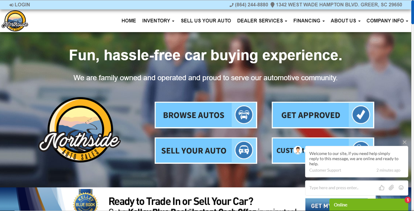 Auto Dealer Website Software Messaging