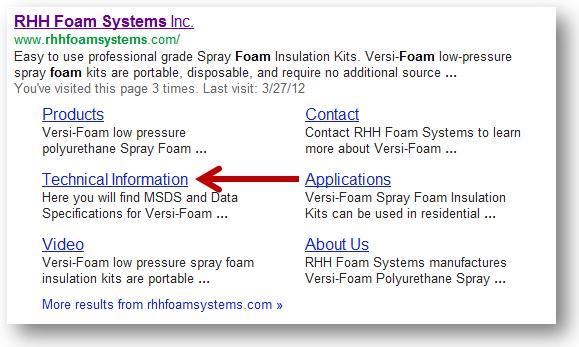 Sitemap example.